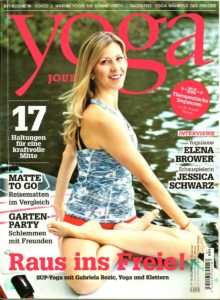 Front Page yoga journal small